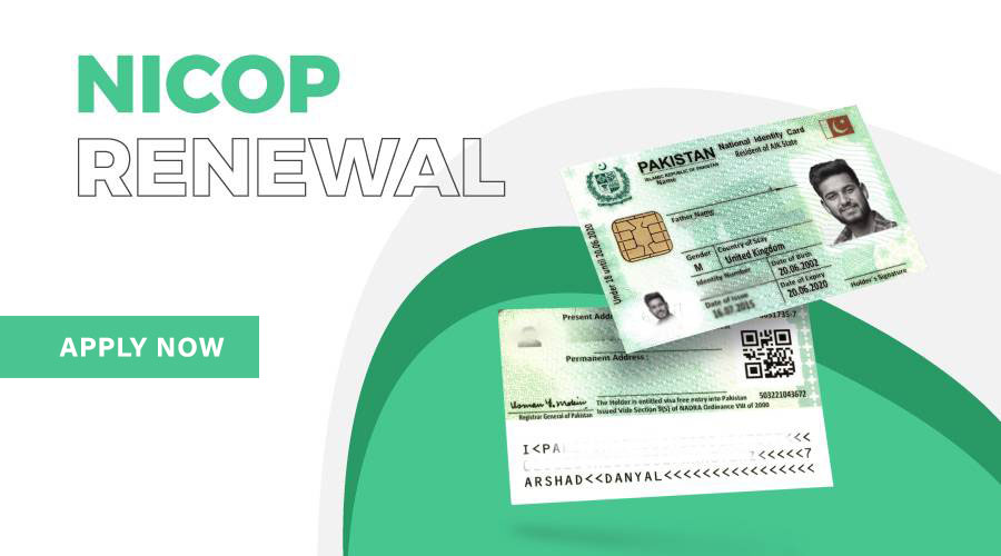How do I Renew my NICOP Card UK